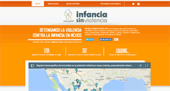 Desktop Screenshot of infanciasinviolencia.org
